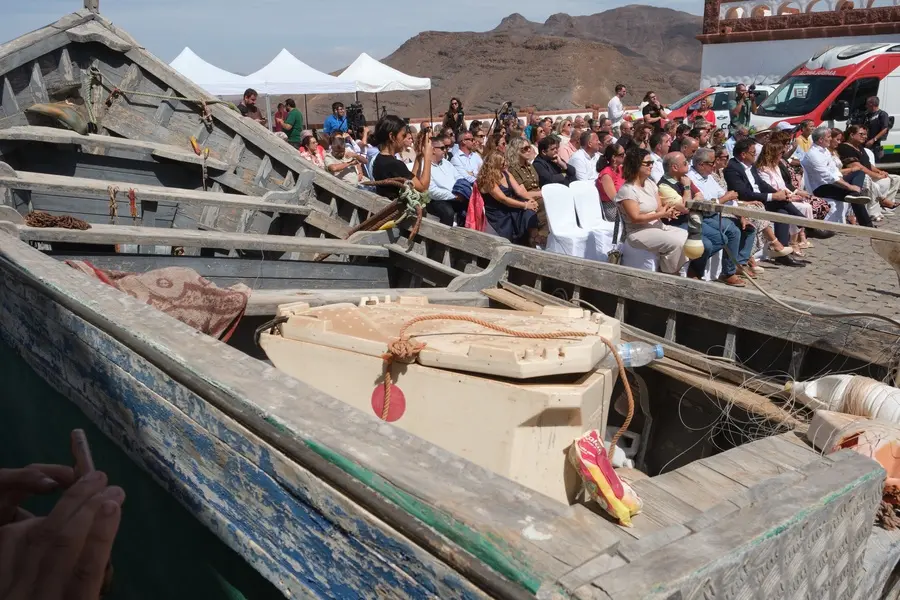 Exposición ‘La ruta canaria, 30 años de migración y muerte’.