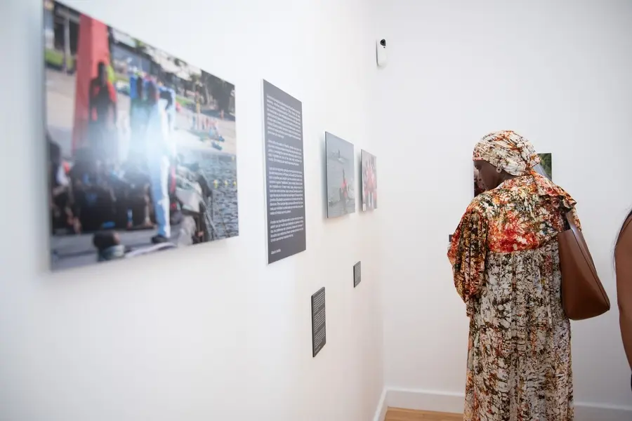 Exposición ‘La ruta canaria, 30 años de migración y muerte’.