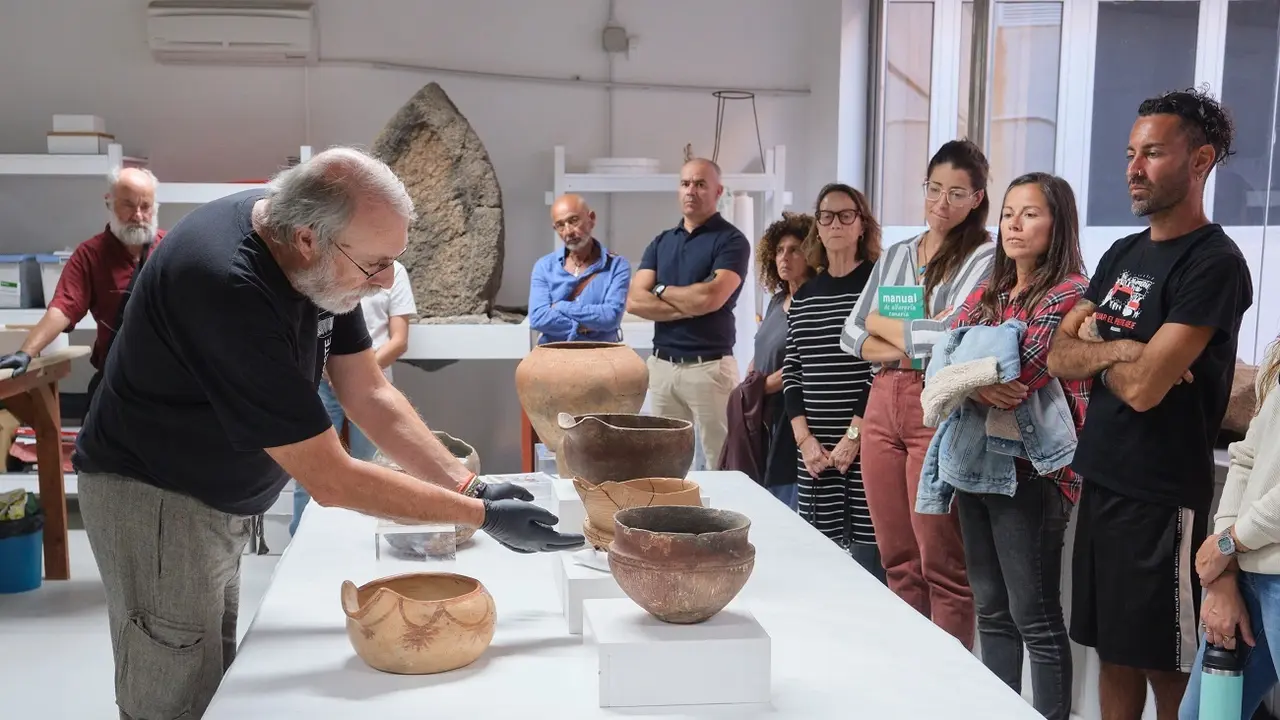 Ciclo Cultural Erbania, en el Museo Arqueológico Insular.