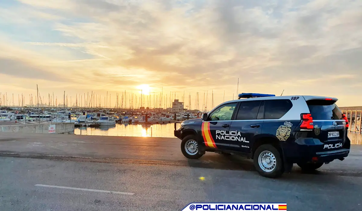 Veh&iacute;culo de la Polic&iacute;a Nacional, en una imagen de archivo.