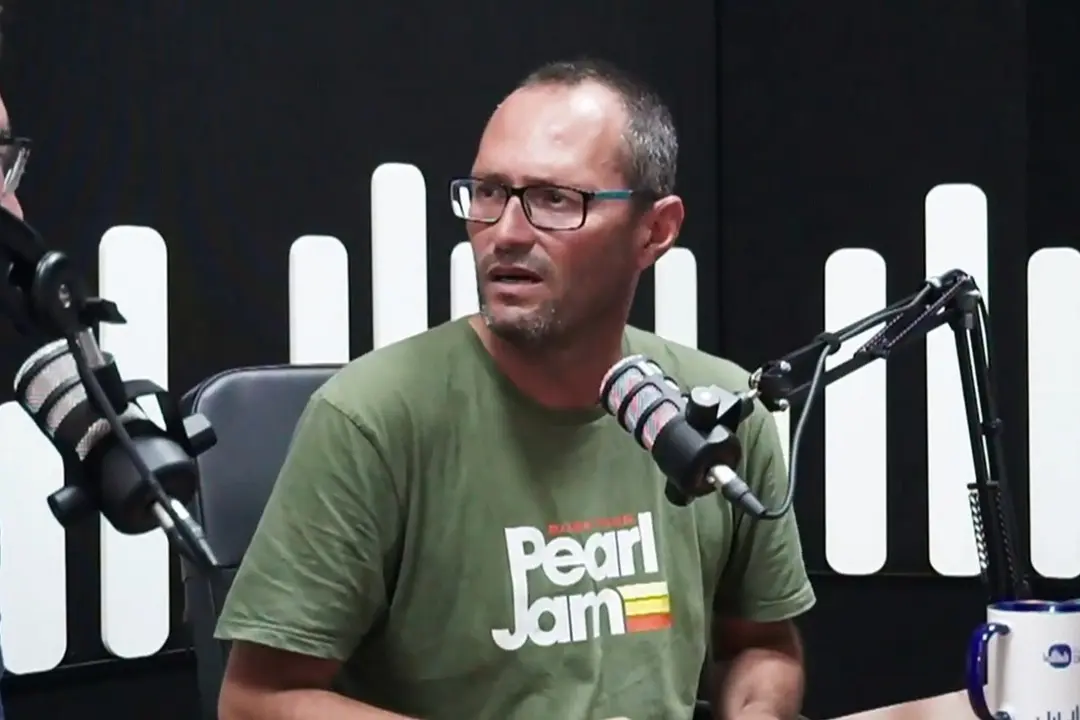 Carlos de Sa&aacute;, en el estudio de Fuerteventura Digital.