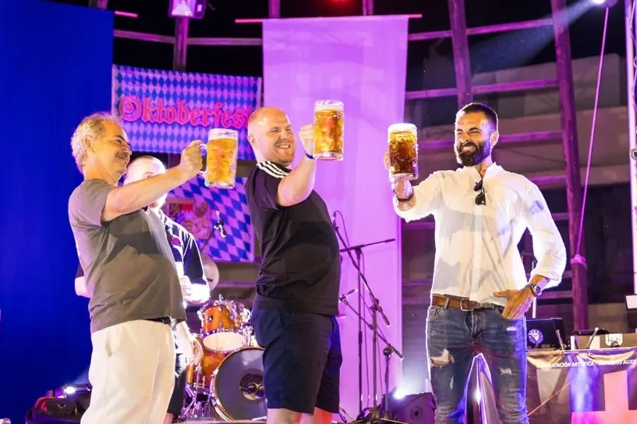 Oktoberfest en Corralejo, en su edición de 2023 (Imagen de Visit Corralejo).