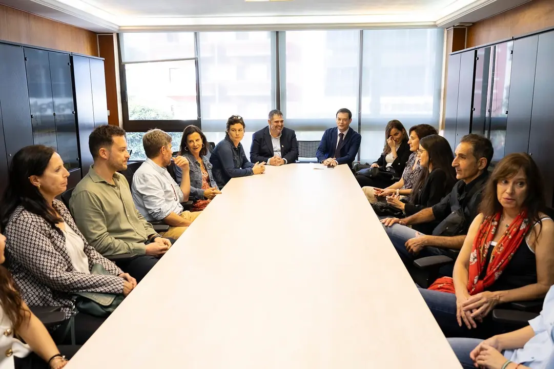 Reunión de inspectores y subinpectores de Trabajo y Seguridad Social.