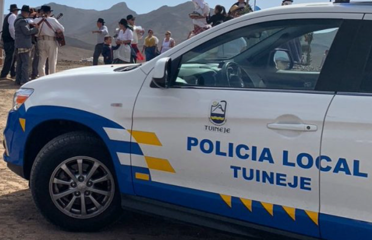 Vehículo de la Policía Local de Tuineje (Imagen del ayuntamiento).