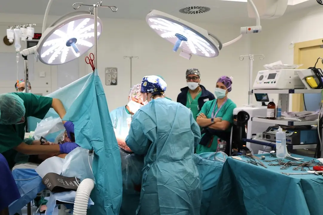 Quirófano del Hospital Universitario Dr. José Molina Orosa, en una imagen de Sanidad de Canarias.