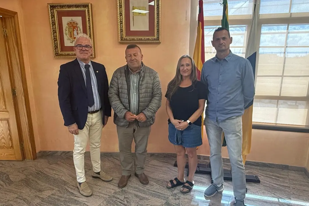 Asociaciones de empresarios italianos en Fuerteventura se presentan en Antigua.