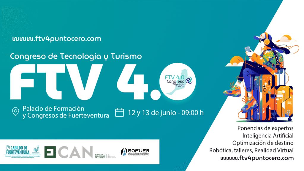El cartel del Congreso FTV 4.0.