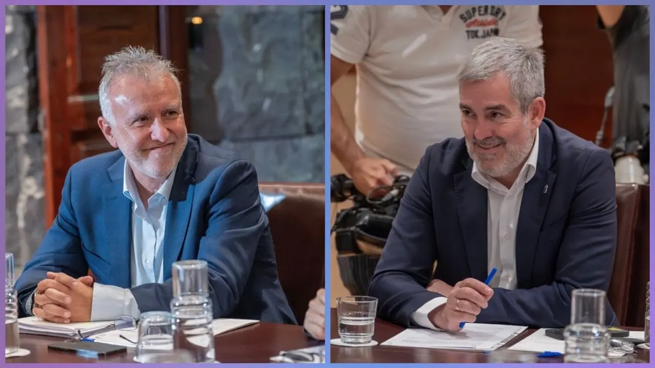 Torres y Clavijo, reunidos dentro del Pacto por la Migración.