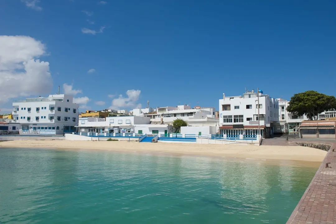 Muelle Chico de Corralejo, en una imagen de promoción turística.