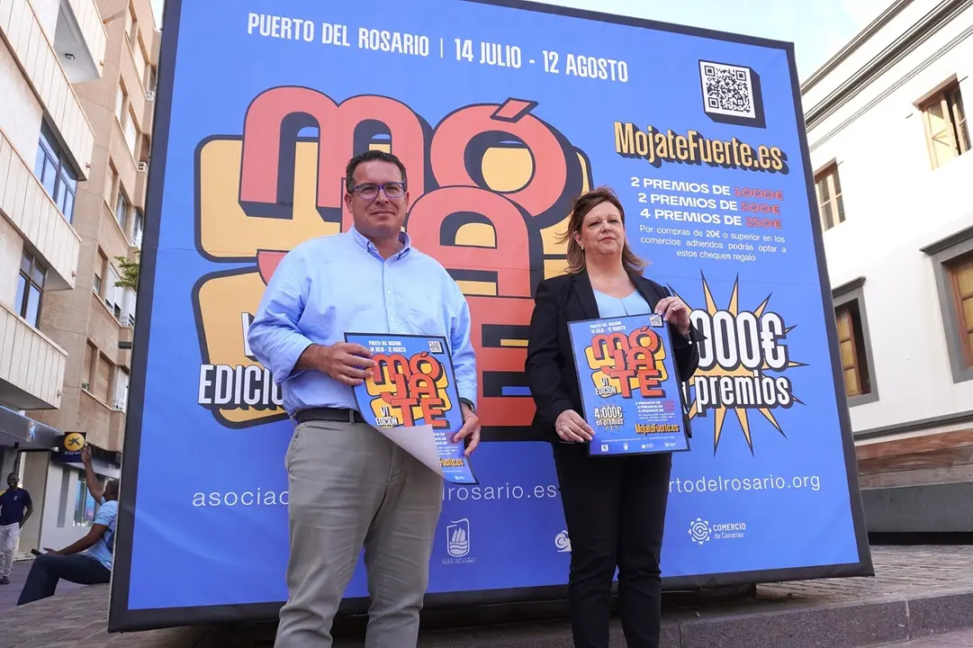 Presentación de la campaña de comercio Mójate 2025.