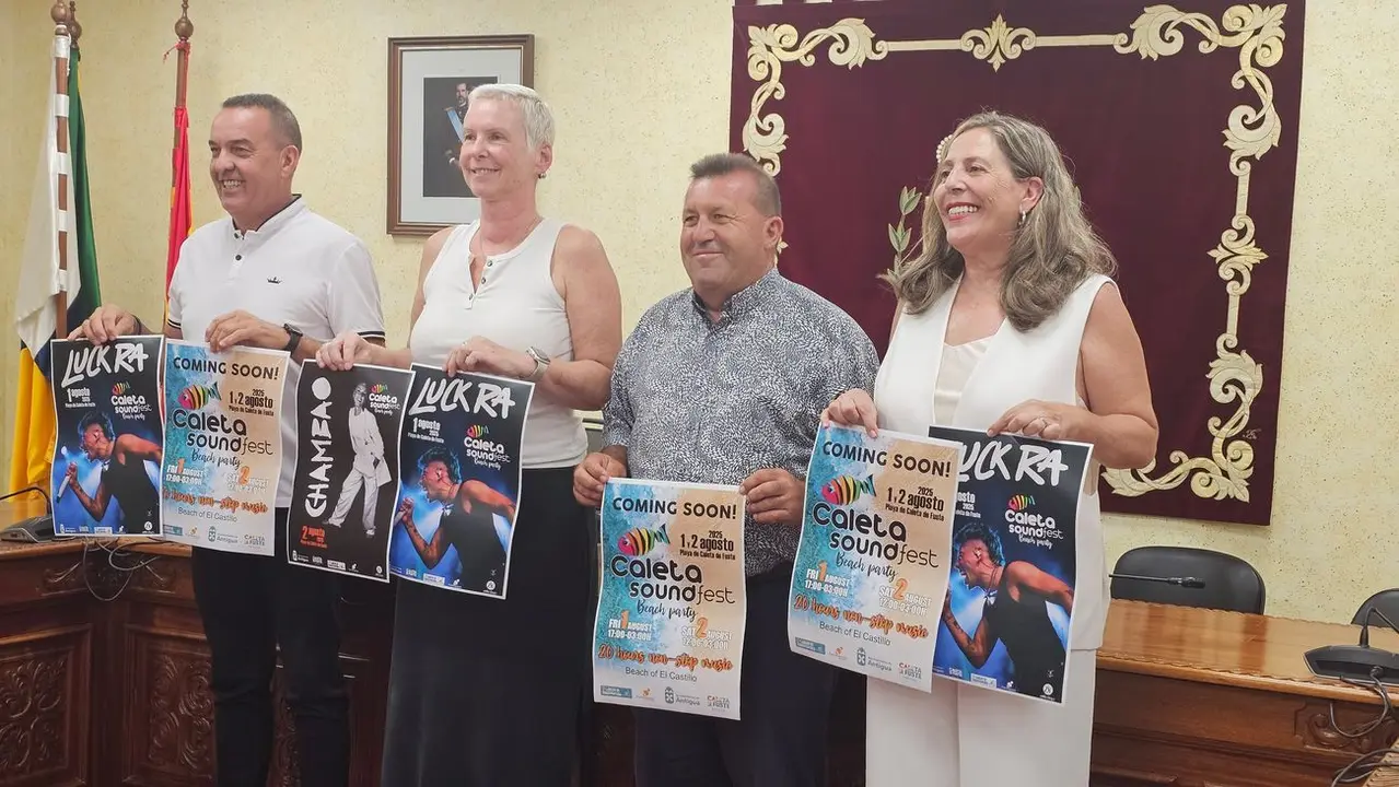 Presentacion de Caleta Sound Fest 2025.