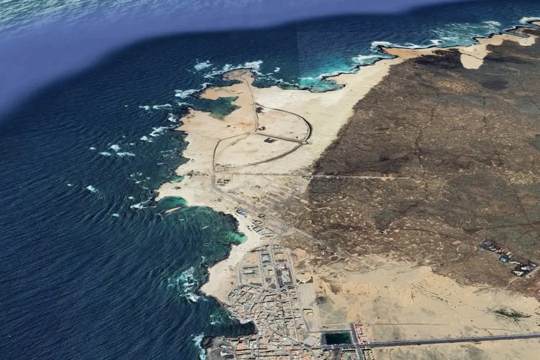 Plan Parcial SAU-8, al norte de El Cotillo | ©2025, Google / Airbus