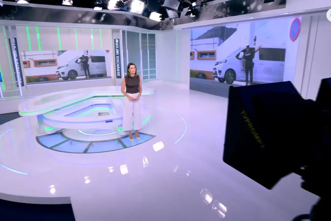 Imagen de un informativo de Televisión Canaria.