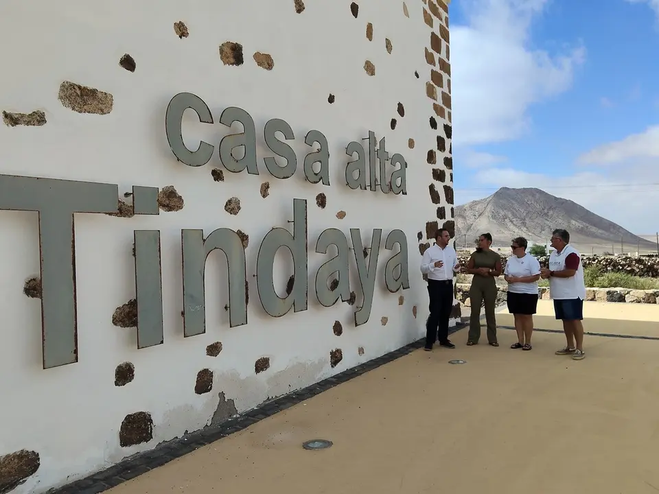 Visita del PP de La Oliva a la Casa Alta Tindaya.