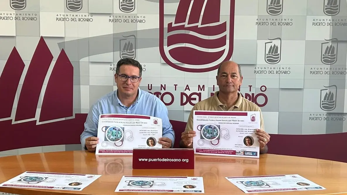 Campaña en la capital frente al acoso sexual en el deporte.