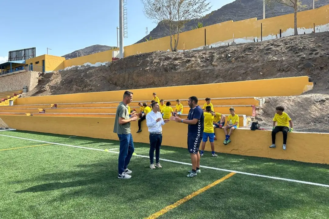 Instalaciones deportivas en Pájara.