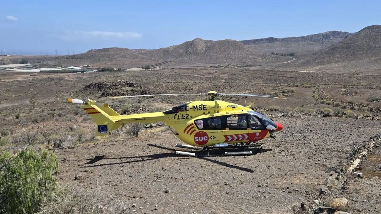 Helicóptero medicalizado del SUC.