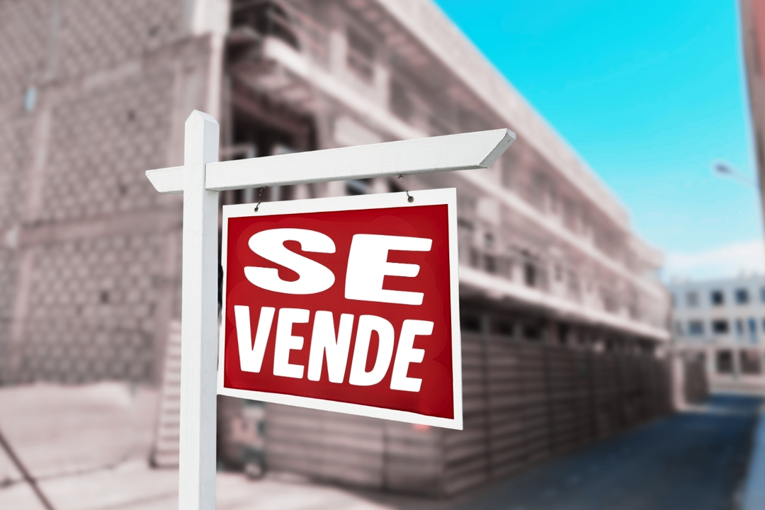 Edificio en construcción en Fuerteventura.