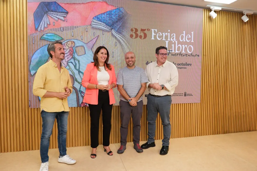Presentación de la 35ª Feria del Libro de Fuerteventura.