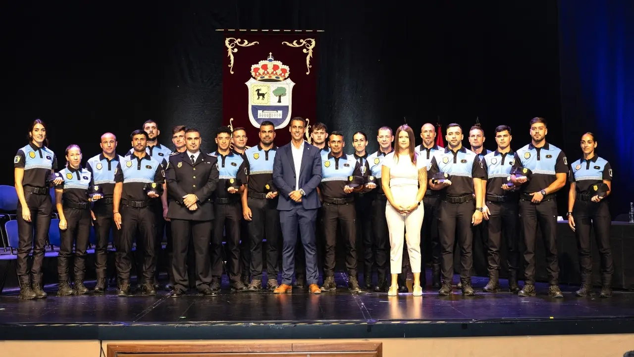 19 agentes de Policía Local tomaron posesión el 9 de octubre.
