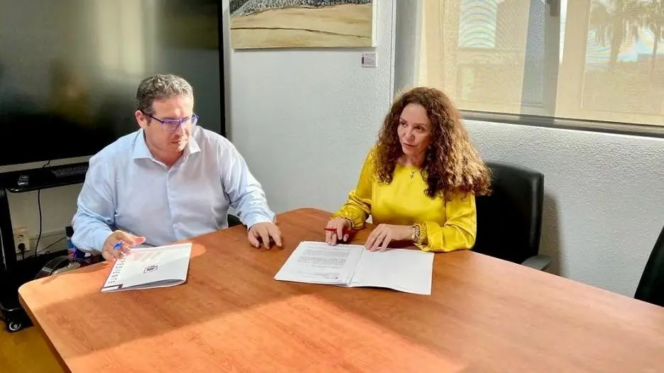 David de Vera y Toñi Fernández Aragón.