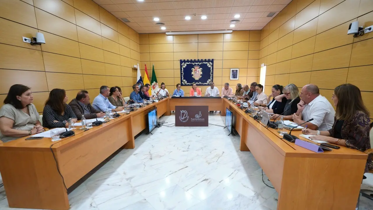 El pleno del Cabildo debate el transporte escolar para estudiantes de secundaria.