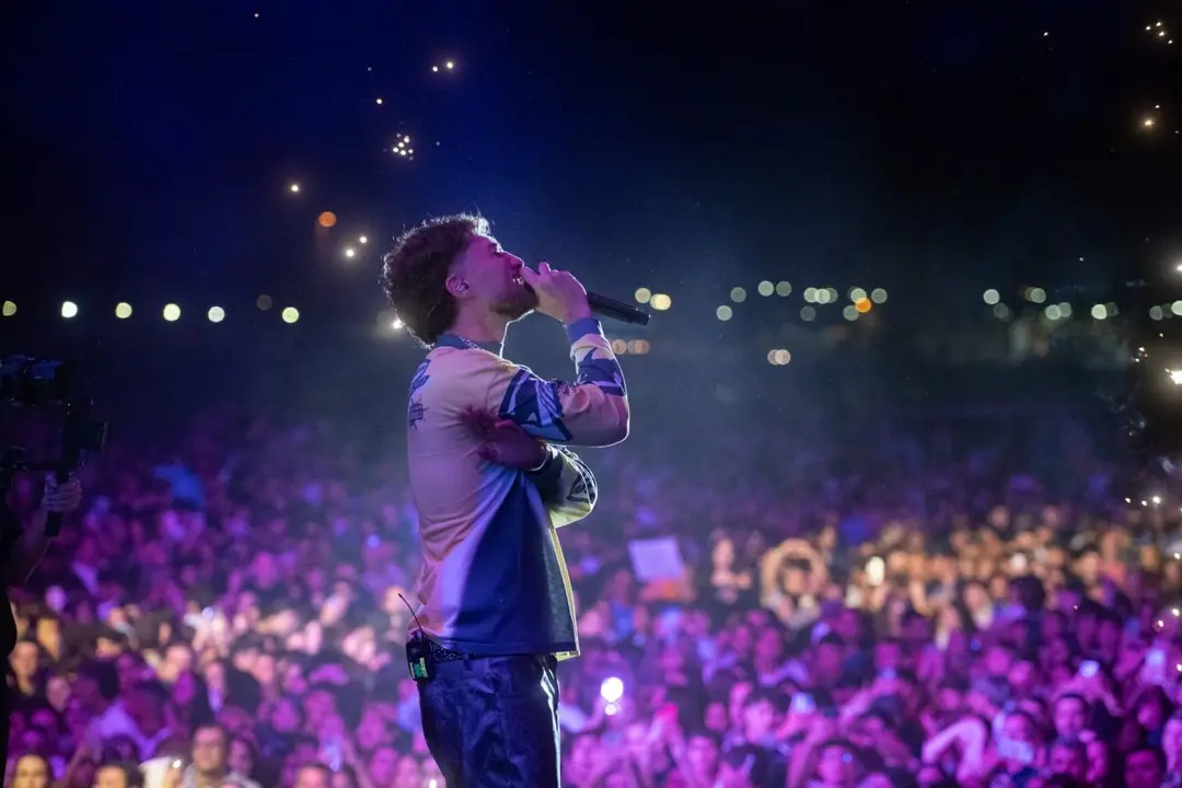 Lucho RK, plato fuerte del Festival Arena Negra en su segunda jornada.