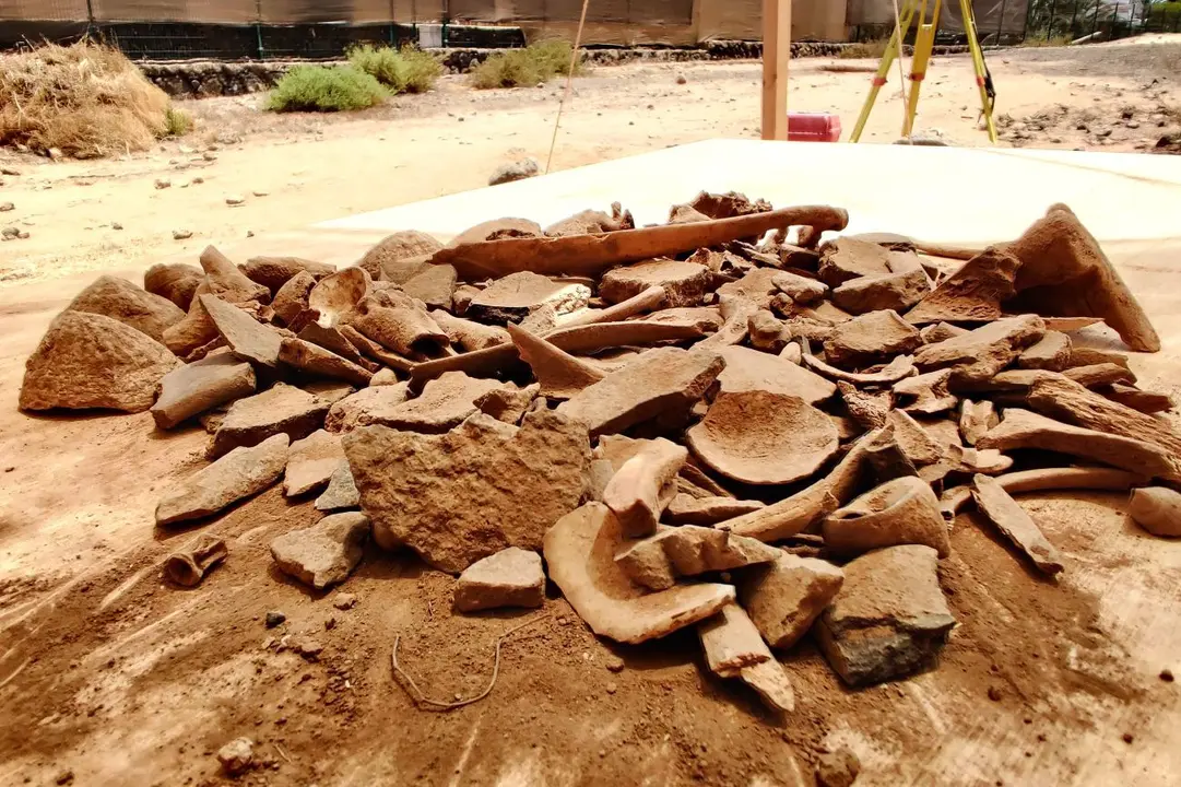 Prospección arqueológica en la Cueva de Villaverde | ©Fuerteventura Digital, 2019