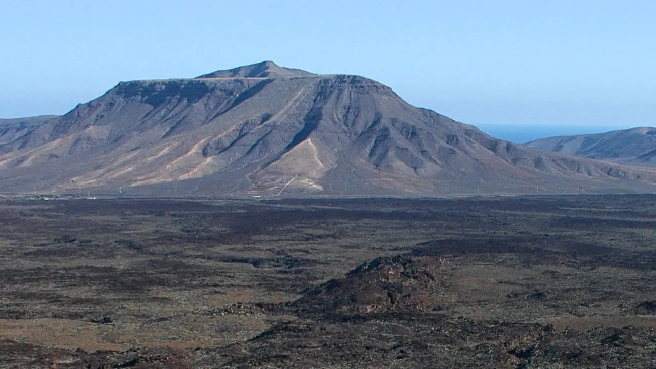 Monumento Natural de Malpa&iacute;s Grande, en una imagen de archico del Cabildo insular.