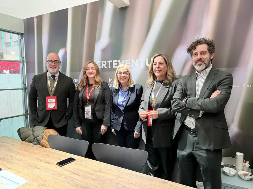 Reuniones del Patronato de Turismo de Fuerteventura en Fitur 2026.