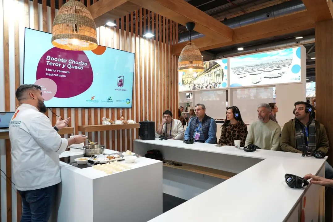 Stand de Fuerteventura en Madrid Fusi&oacute;n.