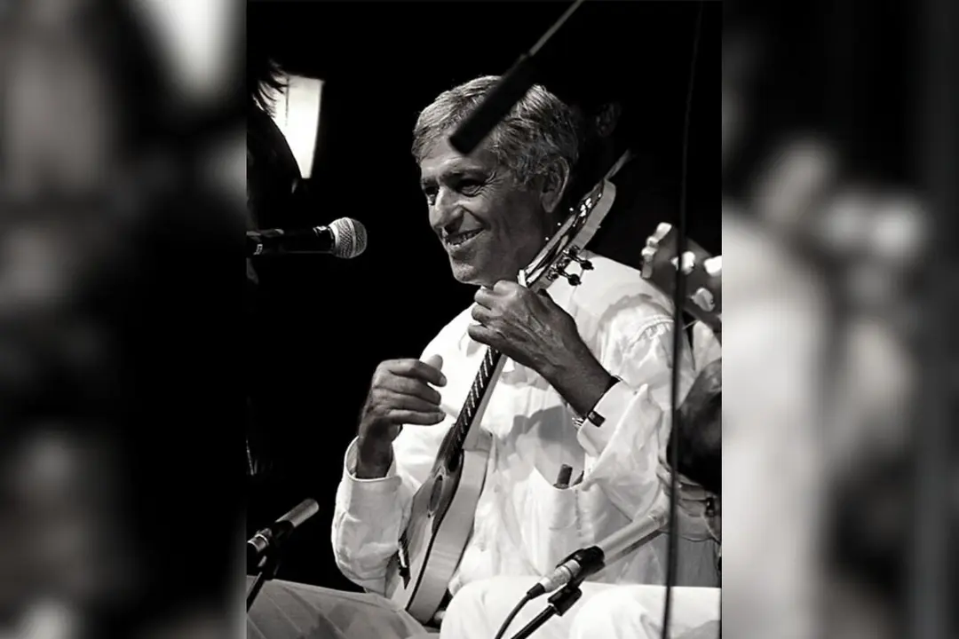 Casimiro Camacho, en el homenaje que recibi&oacute; en 2022.