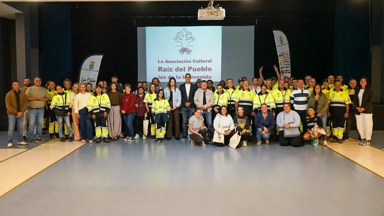 Recibimiento a las incorporaciones de La Oliva Emplea.