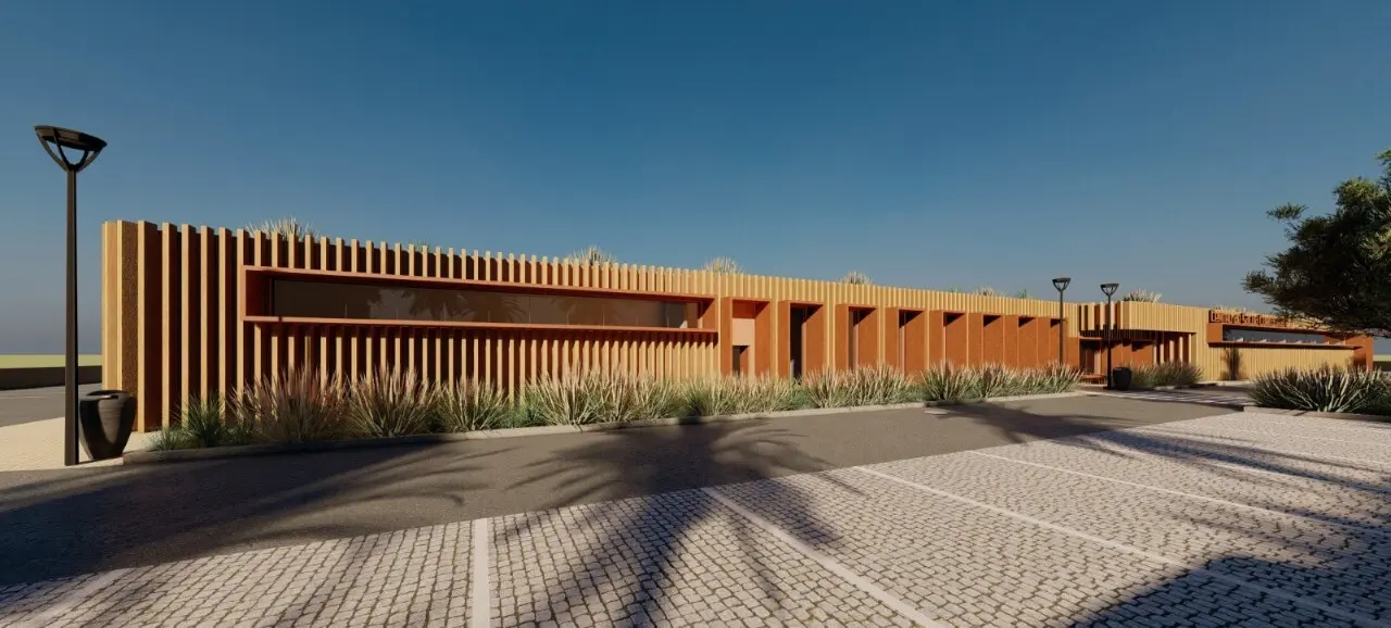 Infograf&iacute;a del Centro de Salud Corralejo II.