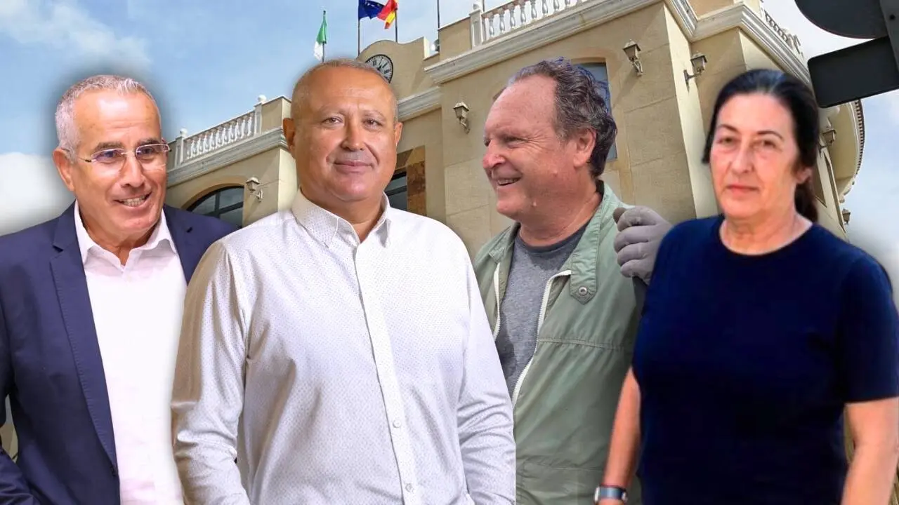 Las caras de la moci&oacute;n de censura en Antigua, que han presentado AMF, Contigo, CC y PP