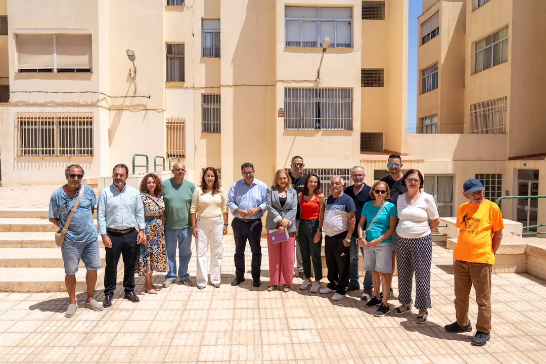 Acto institucional de las 90 y 91 viviendas.