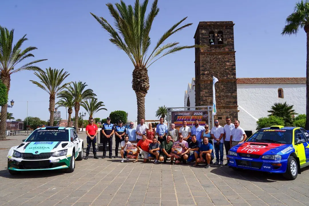Presentaci&oacute;n del XXXVII Rally La Oliva.