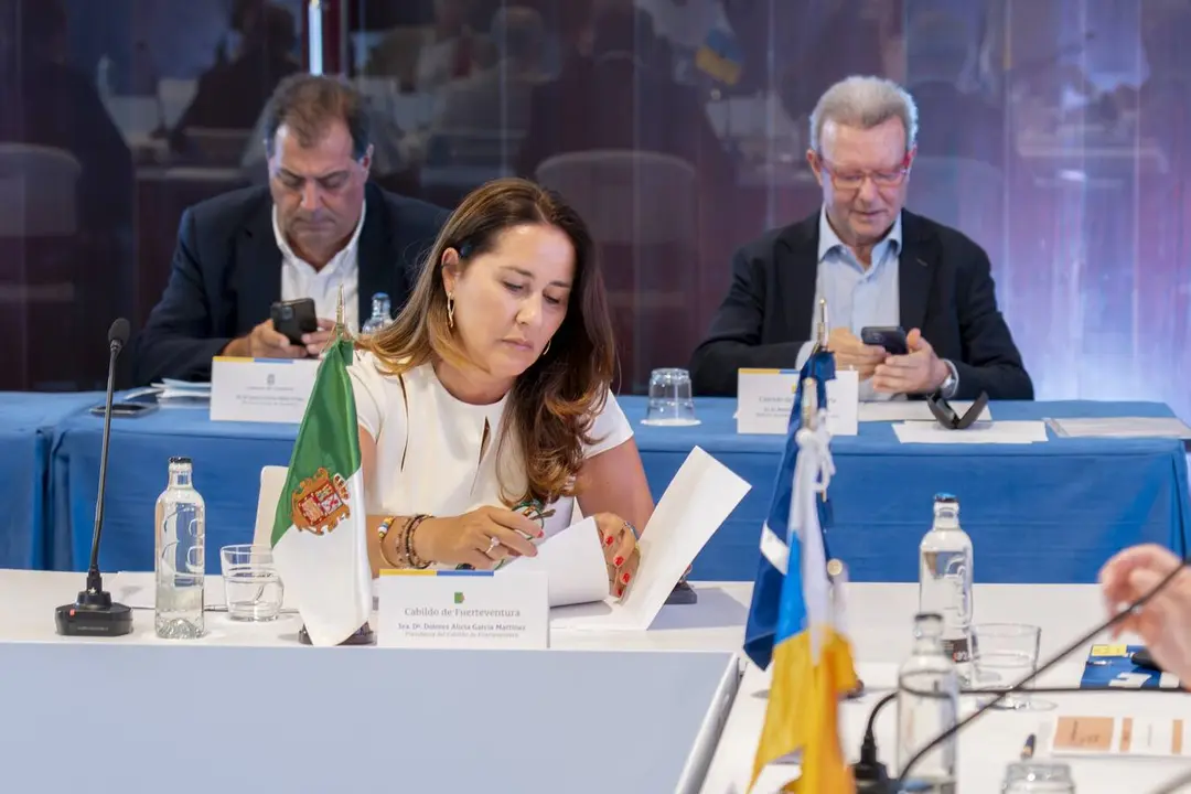 Garc&iacute;a, en la Conferencia de Presidentes de cabildos celebrada en julio de 2026.
