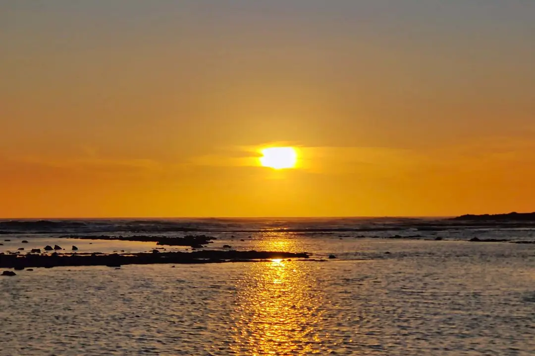 Puesta de sol en la Playa de La Concha, en El Cotillo | &copy;Fuerteventura Digital.