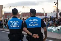 La Policía Local de La Oliva, activa en eventos y espectáculos.