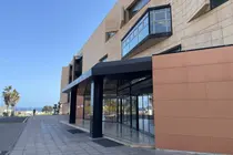 Fachada del Hospital General de Fuerteventura Virgen de La Peña.