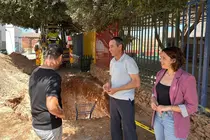 Visita al CEIP Domingo Juan Manrique, en Tetir.