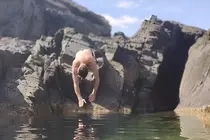 Las zambullidas pueden causar lesiones medulares | ©Fuerteventura Digital, 2023.