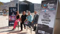 Presentación en Gran Tarajal del programa de día del Arena Negra 2025.