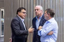 El consejero canario Manuel Miranda en las Jornadas de la Ley Protección Civil y Emergencias.