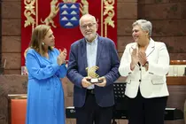Homenaje al primer Comisionado de Transparencia, Daniel Cerdán.