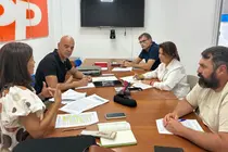 Reunión del Grupo Popular en el Ayuntamiento de Puerto del Rosario.