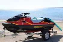 Nueva moto acu&aacute;tica del Servicio de Salvamento en la capital.