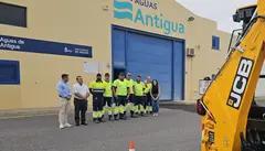 Instalaciones de Aguas de Antigua.