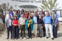 Umpi&eacute;rrez, acompa&ntilde;ada por compa&ntilde;eros de CC-AM.